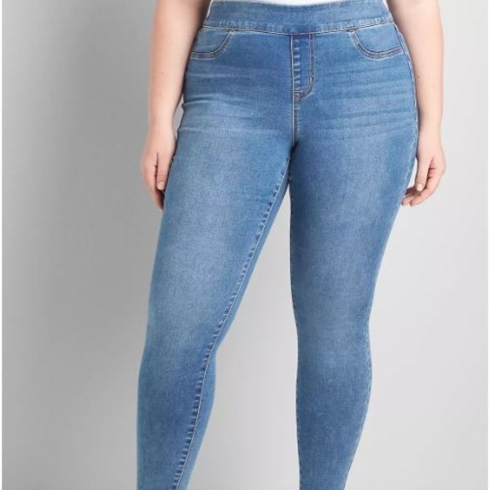 Signature High Rise Pull on Jegging - Santa Fe Wash